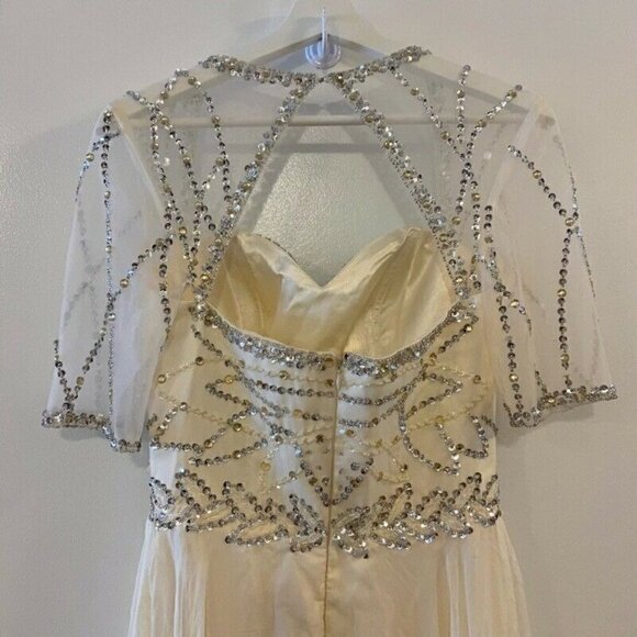 Bridess Wedding A-Line Dress Ivory Sweetheart 6 - Picture 5 of 10